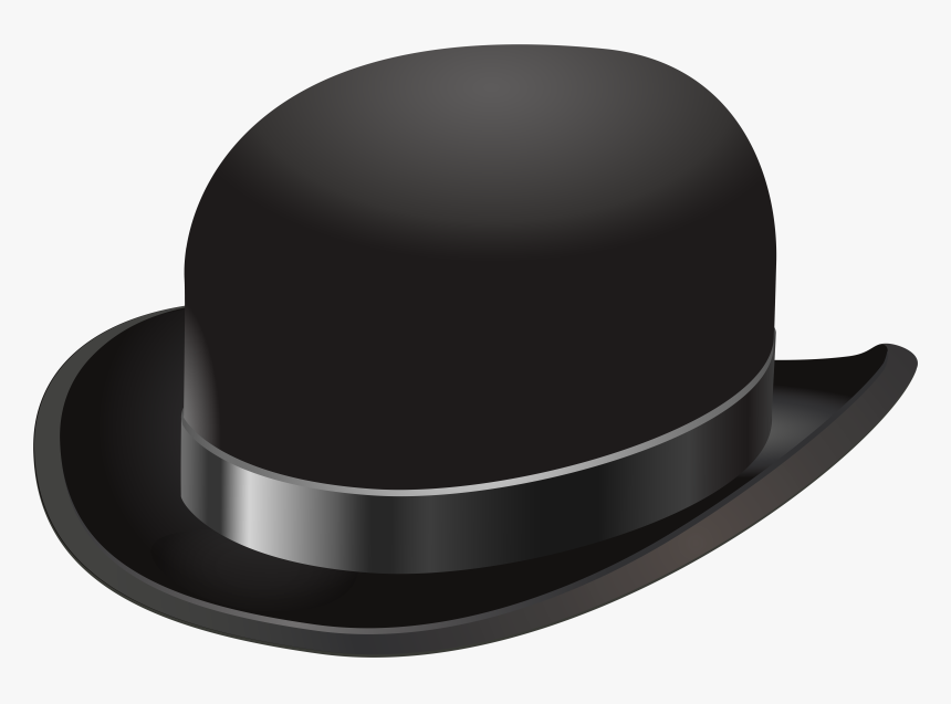 Fedora Clipart Headwear - Bowler Hat Transparent Background, HD Png Download, Free Download