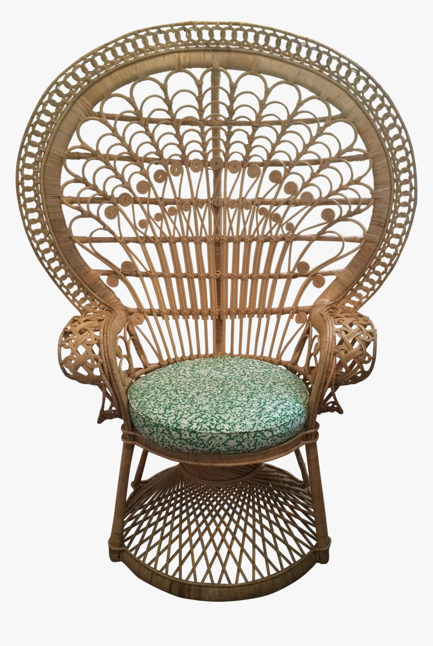 Mesmerizing Decorating Peacock Chair With Beautiful - Peacock Chair Rattan, HD Png Download, Free Download