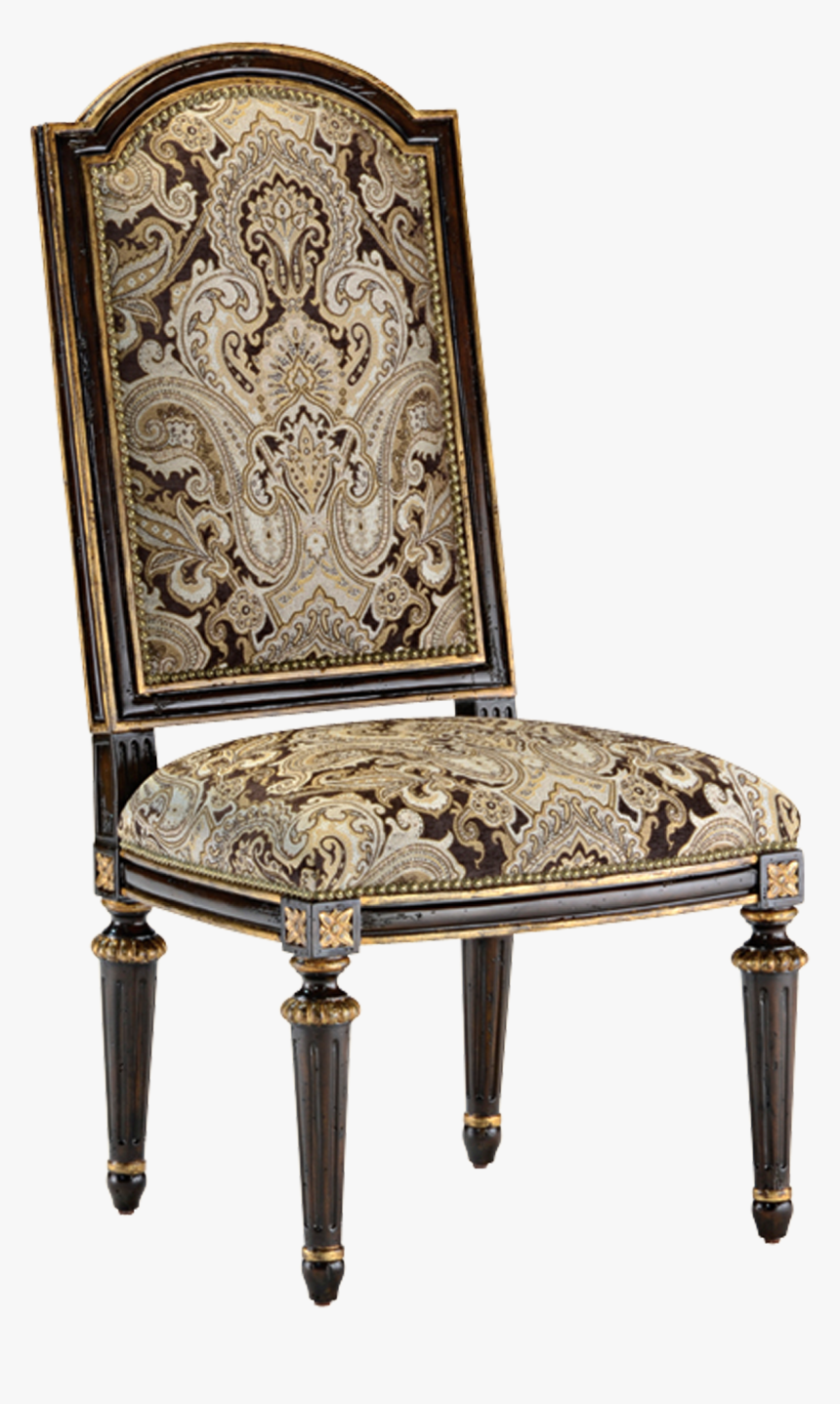 Trianon Court Side Chair - Throne, HD Png Download, Free Download