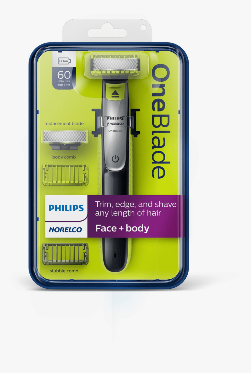 philips one blade face and body