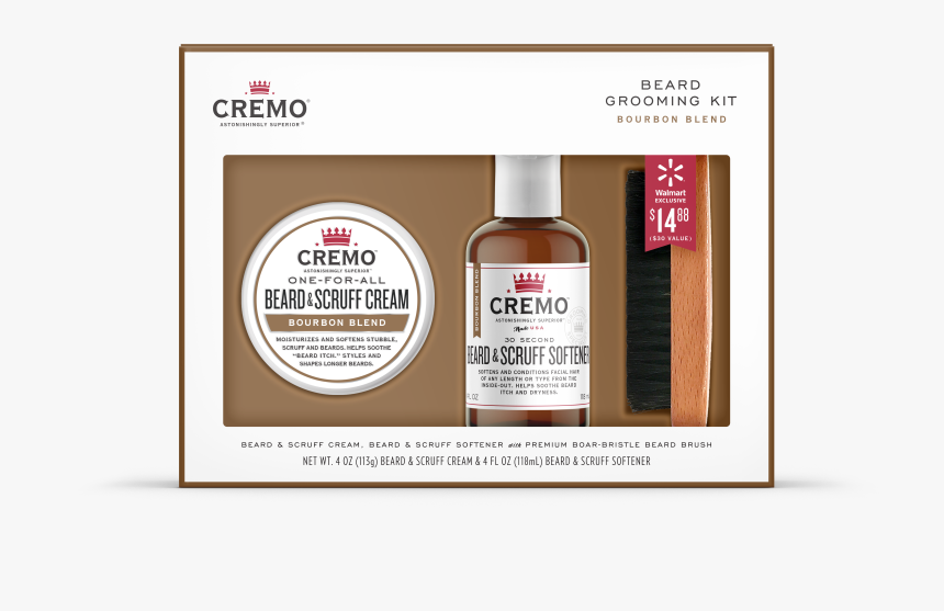 Cremo Bourbon Beard Balm, HD Png Download, Free Download