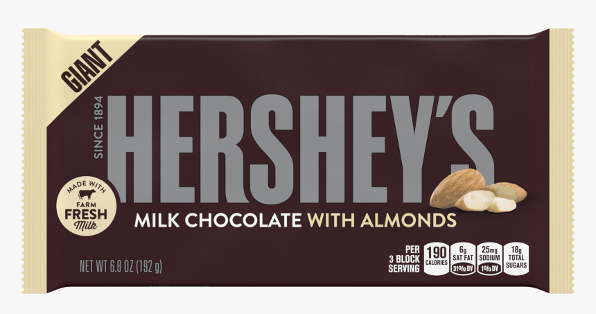 Big Hershey Almond Bar, HD Png Download, Free Download