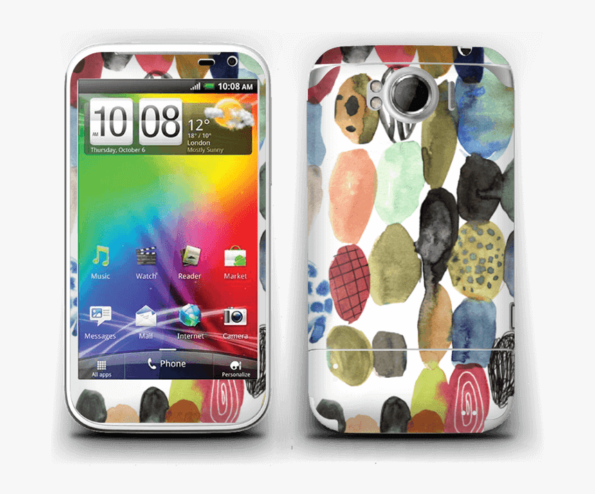 Dots Watercolor Skin Sensation Xl - Htc Sensation Xl, HD Png Download, Free Download