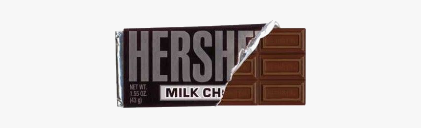 #hershey #chocolate #png #freetoedit - Hershey Chocolate Bar, Transparent Png, Free Download