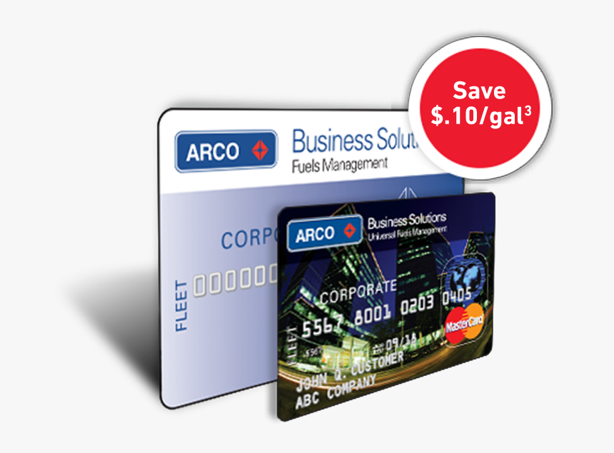 An Arco Business Solutions Card Behind An Arco Business - Ampm, HD Png Download, Free Download