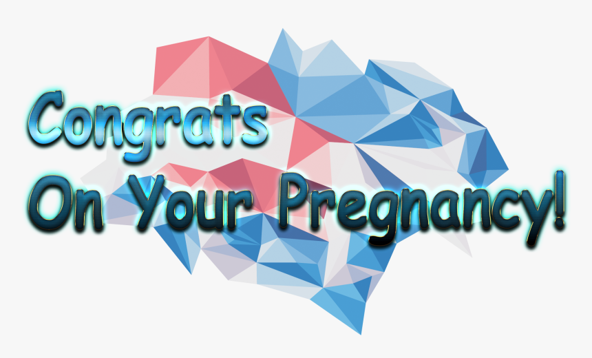 Congrats On Your Pregnancy Png Free Pic - Graphic Design, Transparent Png, Free Download