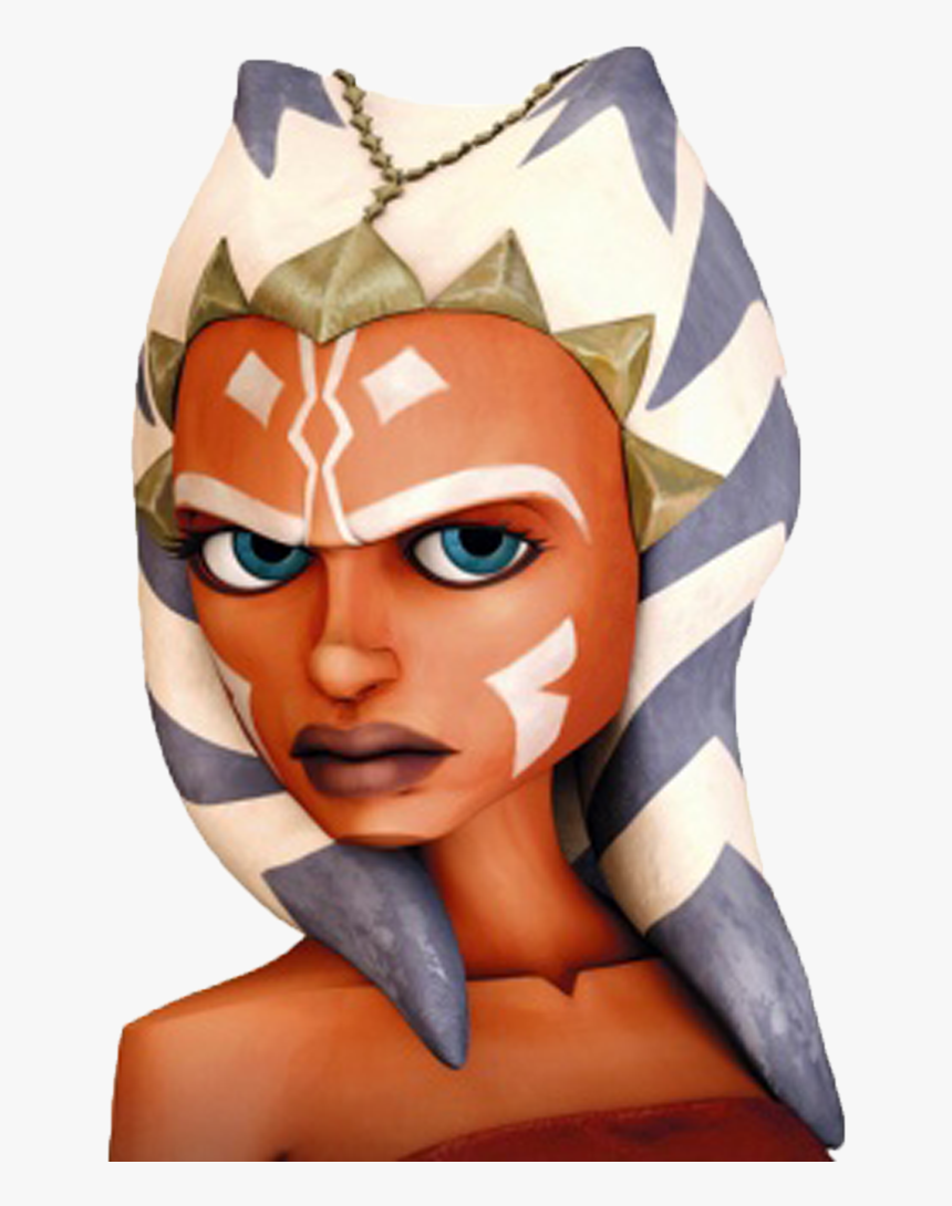 Ahsoka Tano By Iclijaroeb - Star Wars Ahsoka Face, HD Png Download - kindpn...