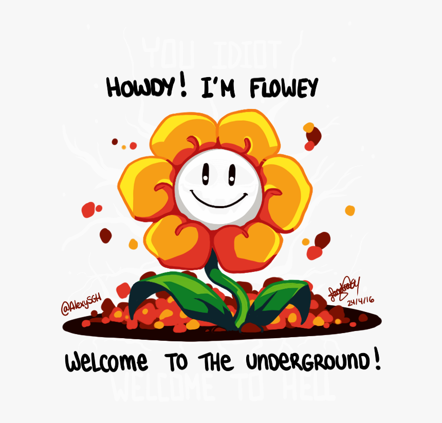 Undertale Flowey, HD Png Download, Free Download