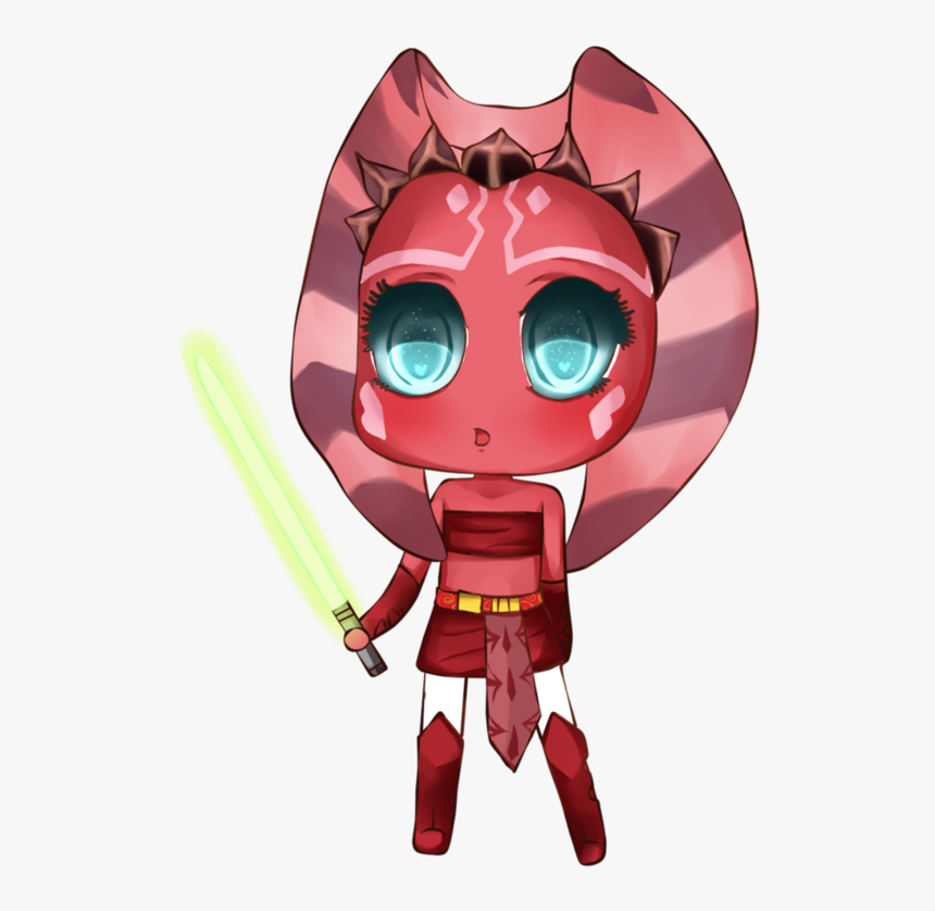 Ahsoka Star Wars Chibi, HD Png Download, Free Download