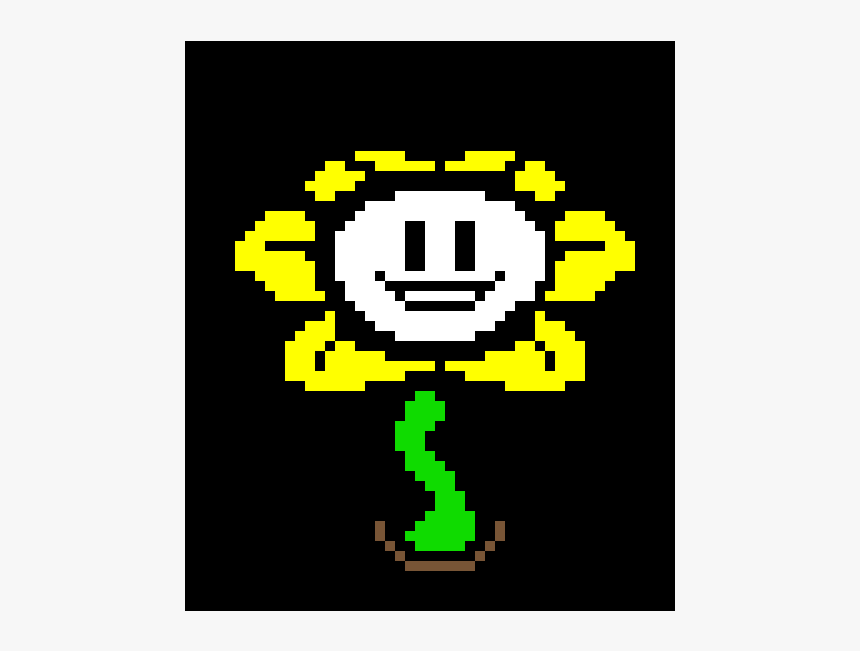 Undertale Flowey In Game, HD Png Download, Free Download