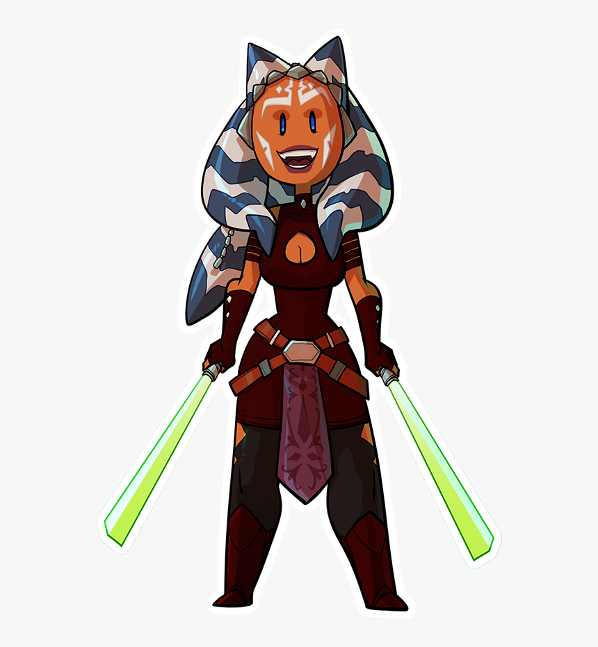 Ahsoka - Cartoon, HD Png Download, Free Download