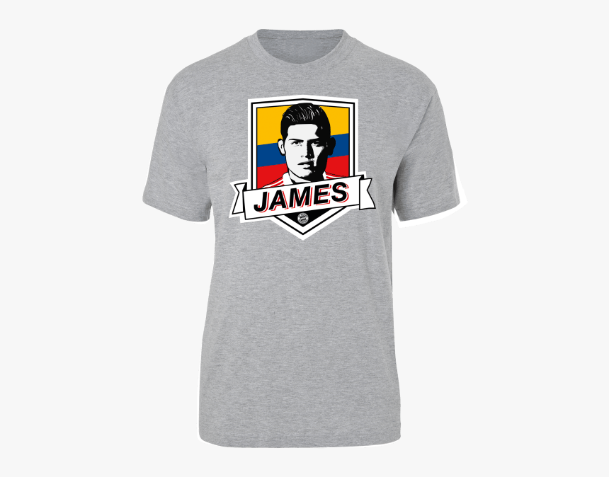 T-shirt James Rodriguez Colombia - James Rodriguez T Shirt, HD Png Download, Free Download