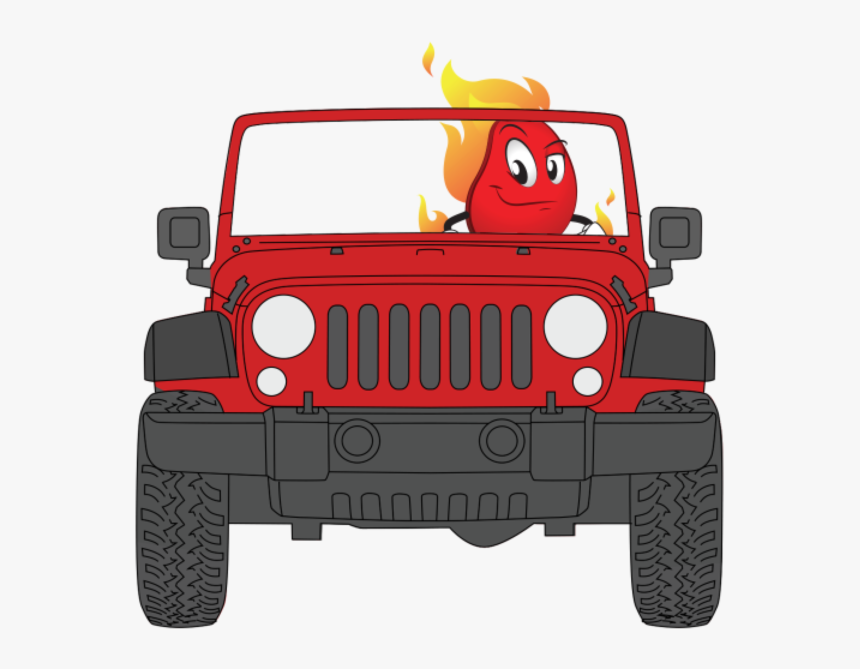 Transparent Jeep Clipart Images - Red Jeep Clipart, HD Png Download, Free Download