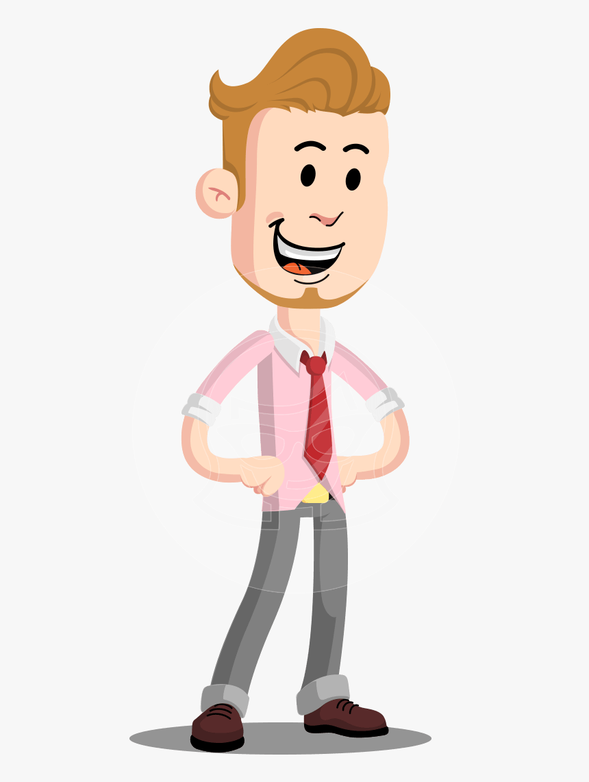 Transparent Child Vector Png - Cartoon Images Office Man Sad, Png Download, Free Download