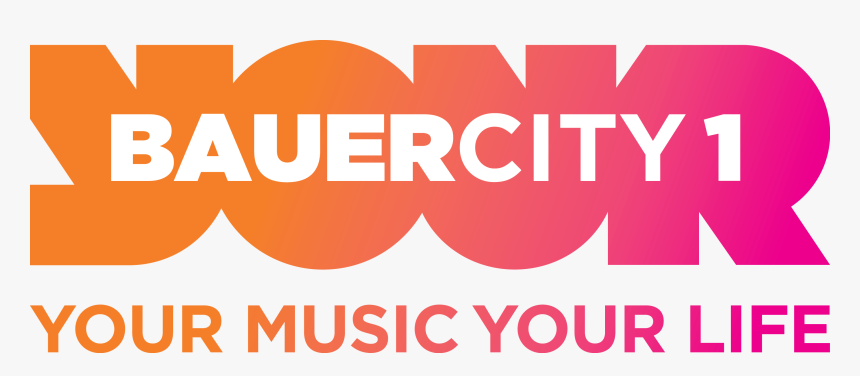 Bauer City1 Landscape Tagline Cmyk - Bauer City Network Logo, HD Png Download, Free Download