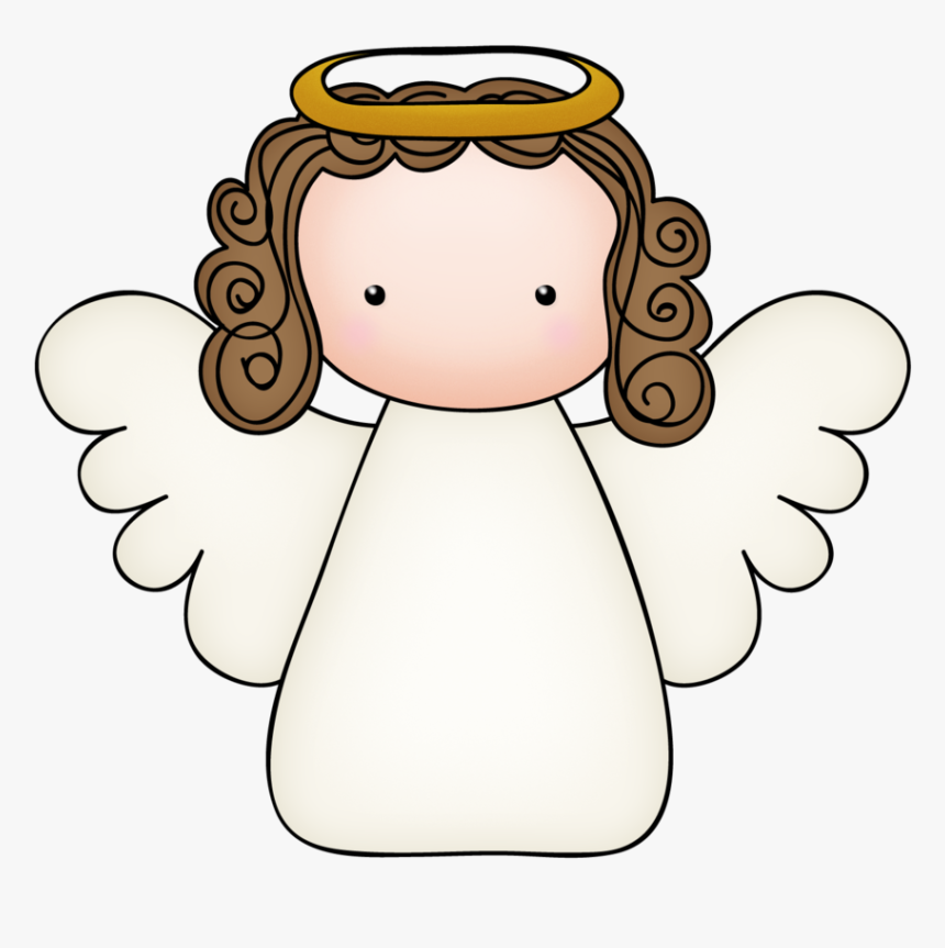 Christmas Nativity, Christmas Clipart, First Communion, - Dibujo De Un Angel A Color, HD Png Download, Free Download