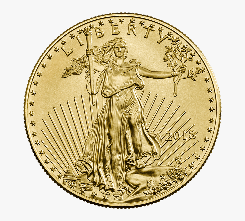 2019 Gold American Eagle, HD Png Download, Free Download