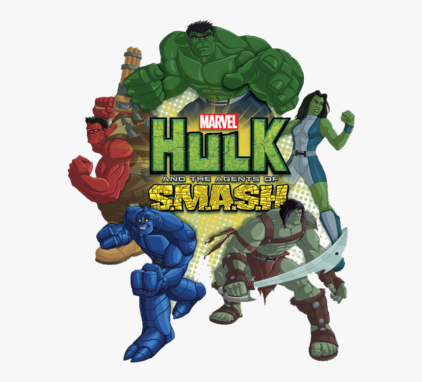 Logo And The Agents Of Smash Hulk Clipart - "hulk And The Agents Of Smash" (2013), HD Png Download, Free Download
