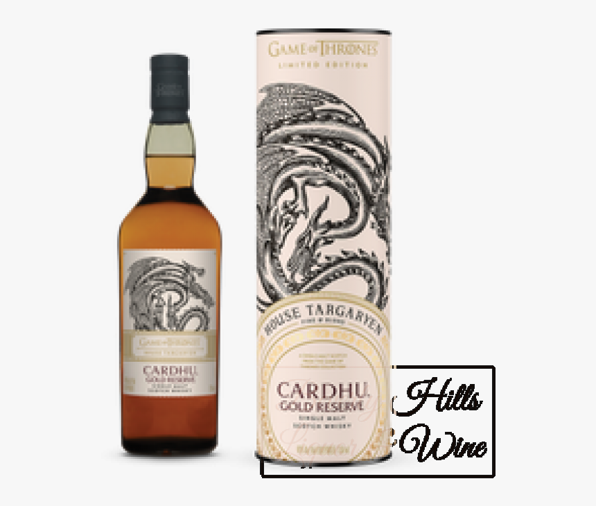 Game Of Thrones Limited Edition Cardhu Gold Reserve - Cardhu Game Of Thrones, HD Png Download, Free Download