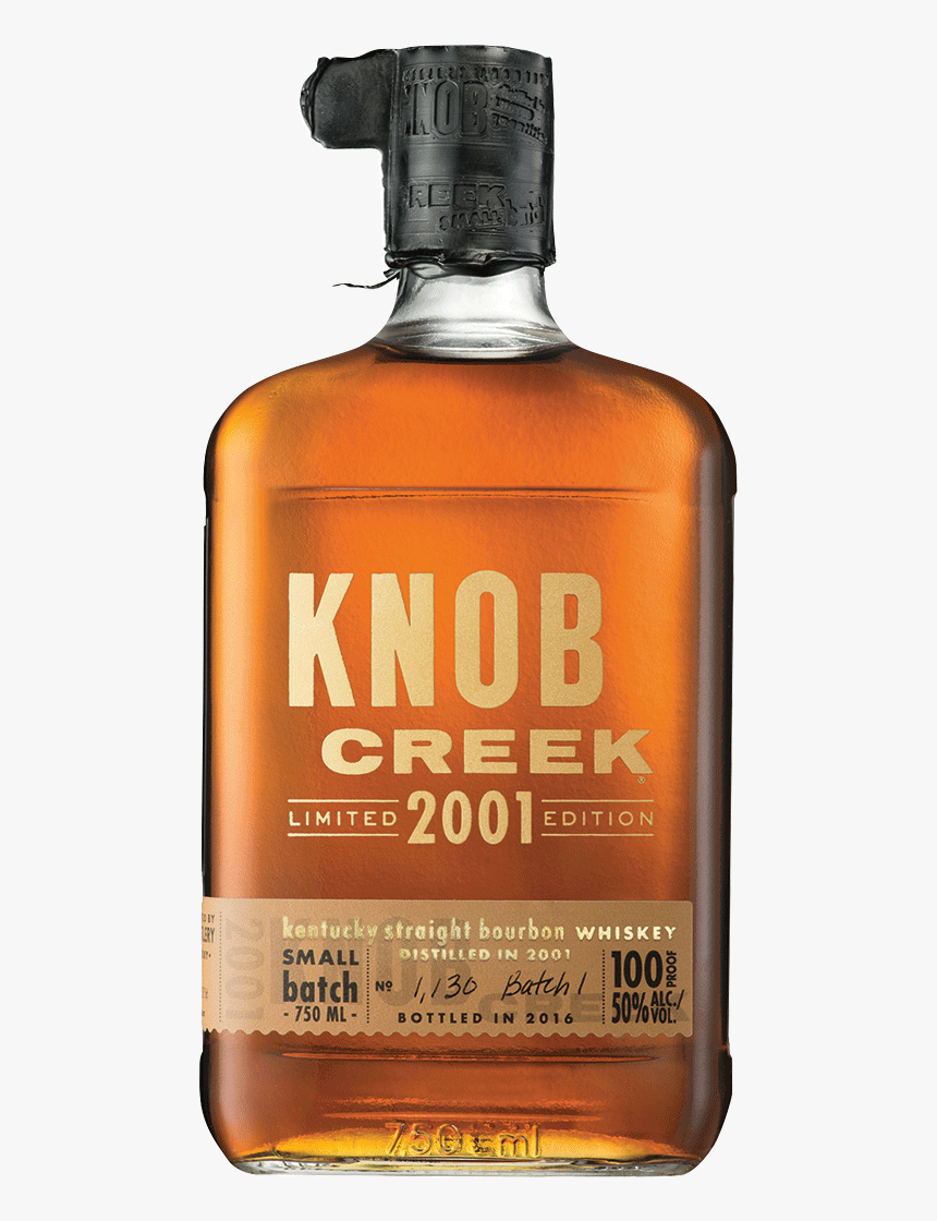 Knob Creek 2001 Limited Edition Bourbon Whiskey Batch - Knob Creek 2001 Limited Edition Batch 1, HD Png Download, Free Download