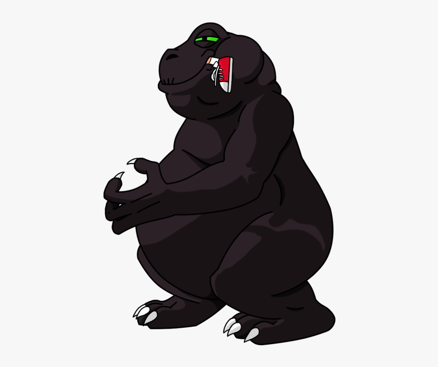 Drawn Gorilla Great Ape - Illustration, HD Png Download, Free Download