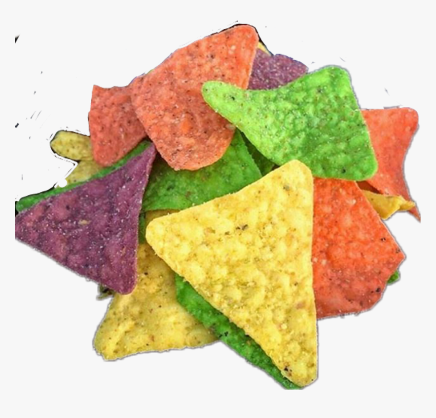 Doritos Rainbow Rainbows Lelepons - Corn Chip, HD Png Download, Free Download