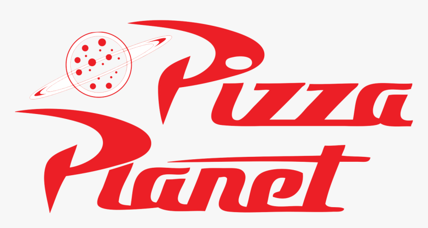 Clip Art Pizza Planet Sign - Pizza Planet Toy Story Alien, HD Png Download, Free Download