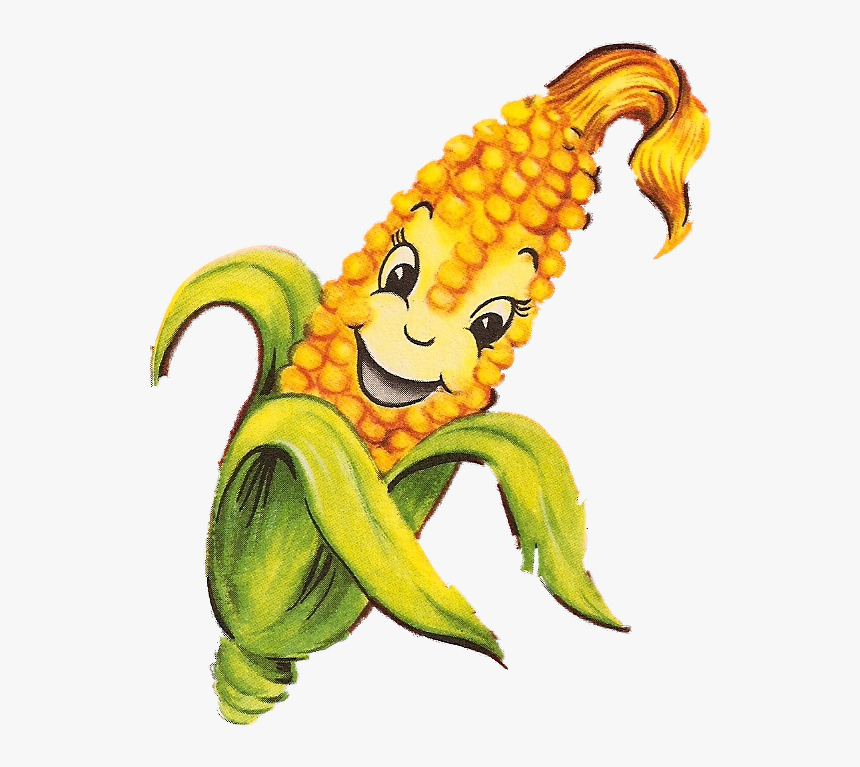 Transparent Corn Cob Png - Vintage Valentines Day, Png Download, Free Download