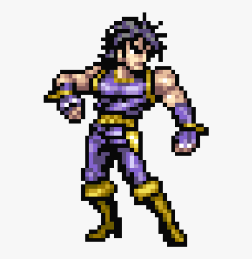 Jump Ultimate Stars Art - Jojo's Bizarre Adventure Pixel Art, HD Png Download, Free Download