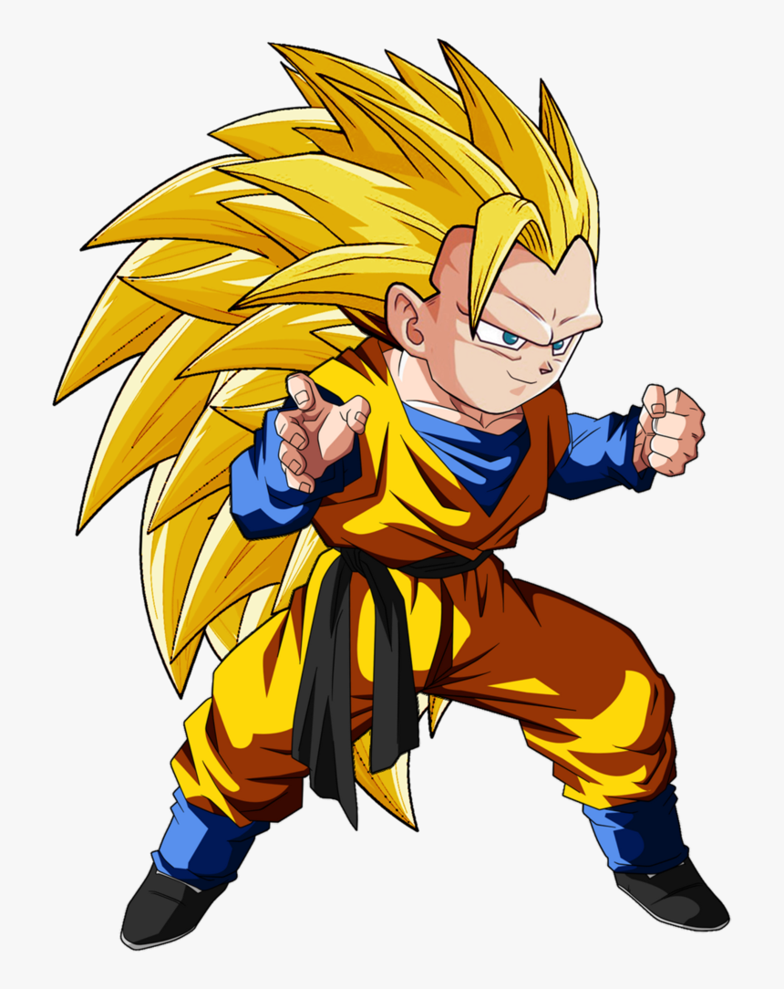 Dragon Ball Goten Ssj3, HD Png Download, Free Download