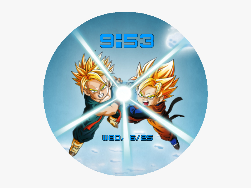 Transparent Goten Png - Dragon Ball Z Cracked Screen, Png Download, Free Download