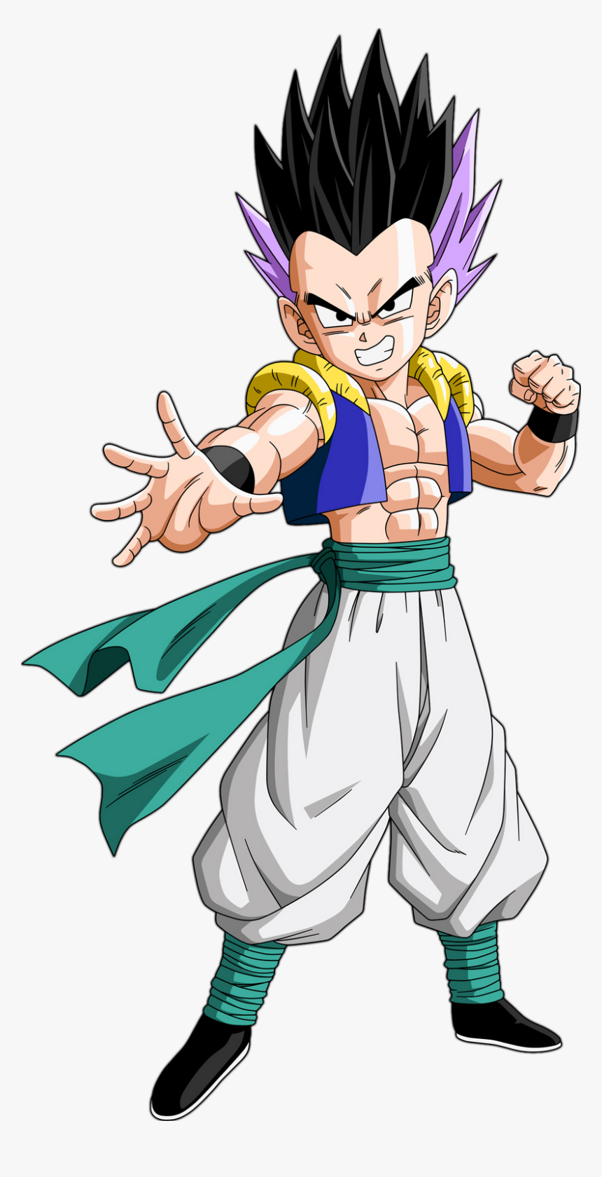 Transparent Goten Png - Goten Fusion Con Trunks, Png Download, Free Download