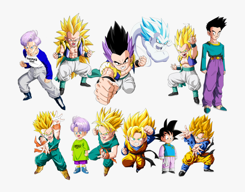 Goten And Trunks Vector Render By Ddgraphics-d5ds6io - Dragon Ball Z Goten Ssj, HD Png Download, Free Download