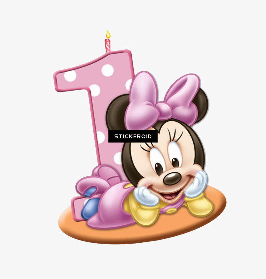 Minnie Mouse 1 Png - Baby Minnie Mouse Birthday, Transparent Png, Free Download