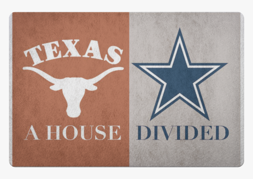 Dallas Cowboys Texas Longhorns Doormat - Dallas Cowboys Texas Longhorns, HD Png Download, Free Download