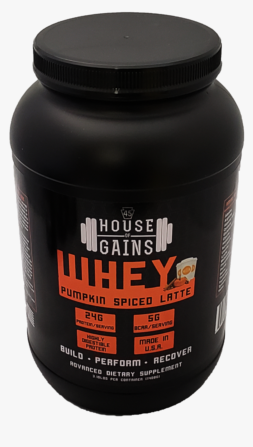 Pumpkin Spice Whey Protein - Bodybuilding Supplement, HD Png Download, Free Download