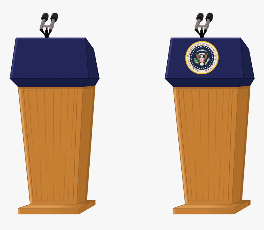 Collection Of High - Presidential Podium Clipart, HD Png Download, Free Download