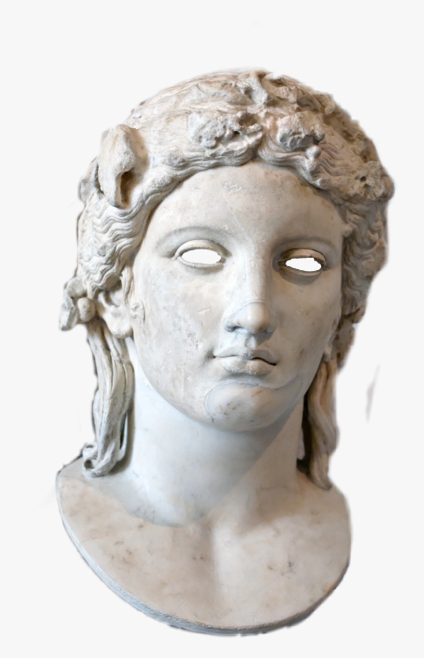 #vaporwave #greek #art #statue - Greek Statue Png, Transparent Png, Free Download