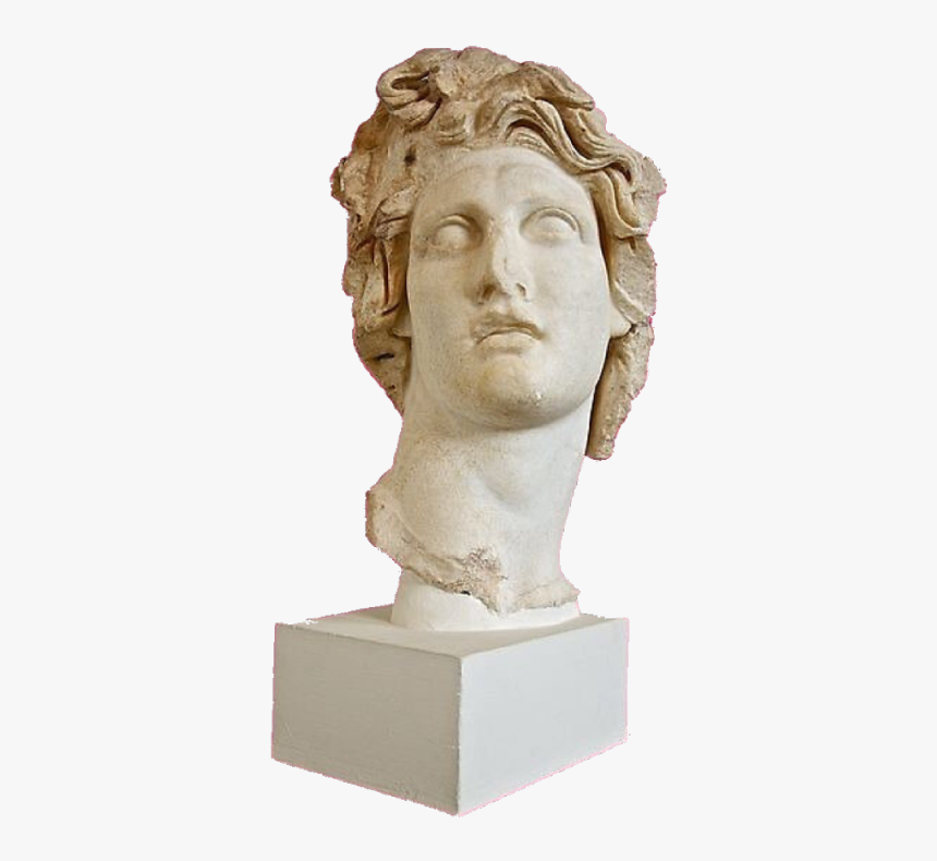 #statue #vaporwave #renaissance - Vaporwave Greek Statue Png, Transparent Png, Free Download