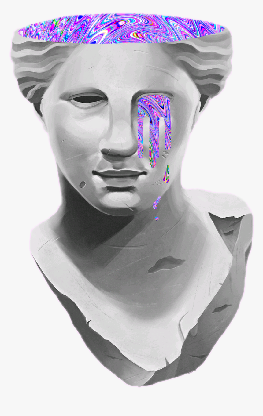 #vaporwave##glitchart #aesthetic #aesthetictumblr #aestetic - Aesthetic Estatuas Tumblr Png, Transparent Png, Free Download