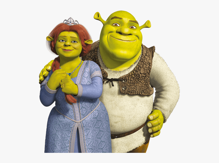 Shrek And Fiona - Princess Fiona And Shrek, HD Png Download, Free Download