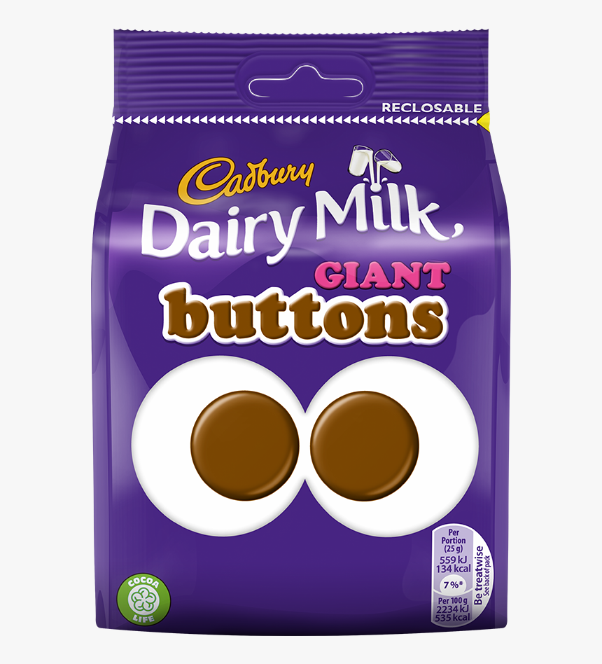 Cadburys Large Chocolate Buttons, HD Png Download, Free Download