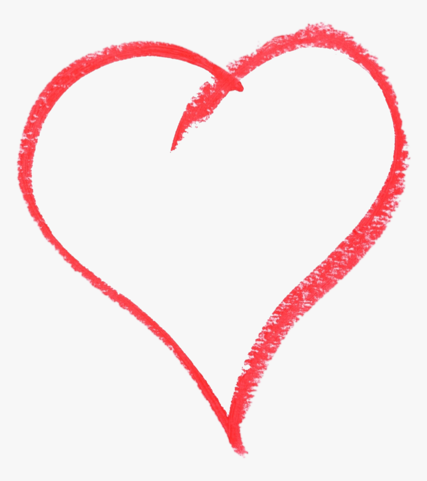 Heart Sketching Style Png - Parent Appreciation Clip Art, Transparent Png, Free Download