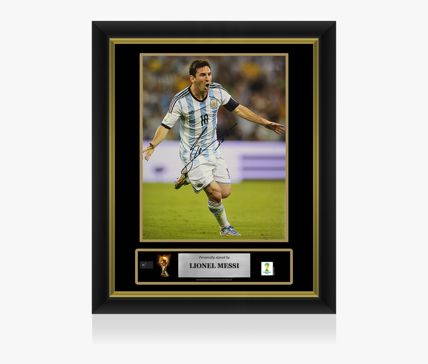 Signed Messi, HD Png Download, Free Download