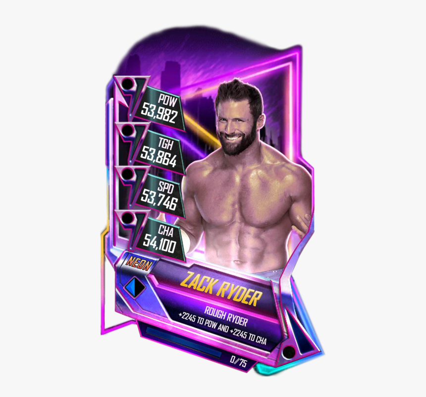 Wwe Supercard Neon Pro, HD Png Download, Free Download