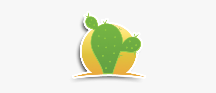 Cactus,plant,barbary Fig,logo,leaf,prickly Plant,pineapple,graphics - Nopal Mexicano Png, Transparent Png, Free Download