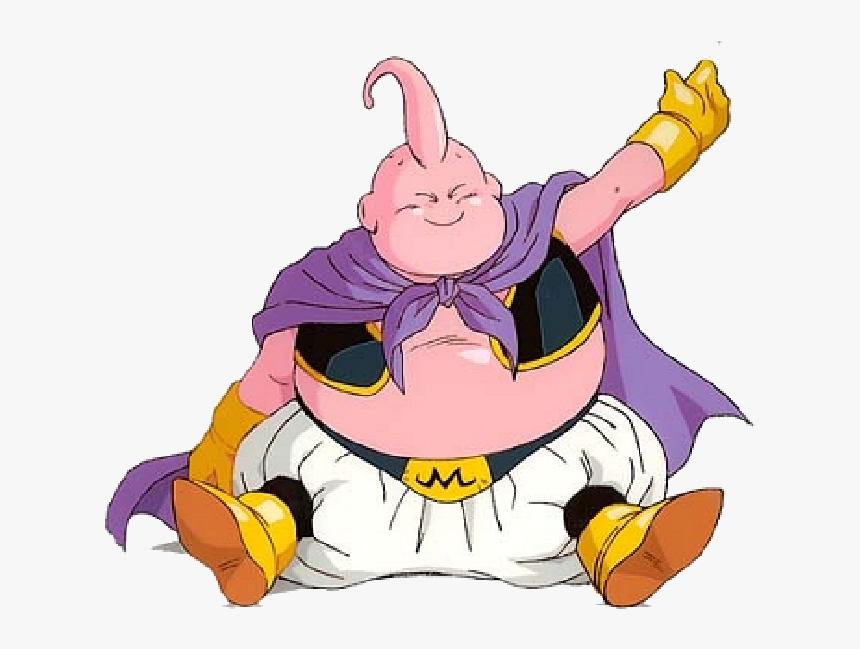 Majin Boo Sentado , Png Download - Dragon Ball Z Rose, Transparent Png, Free Download