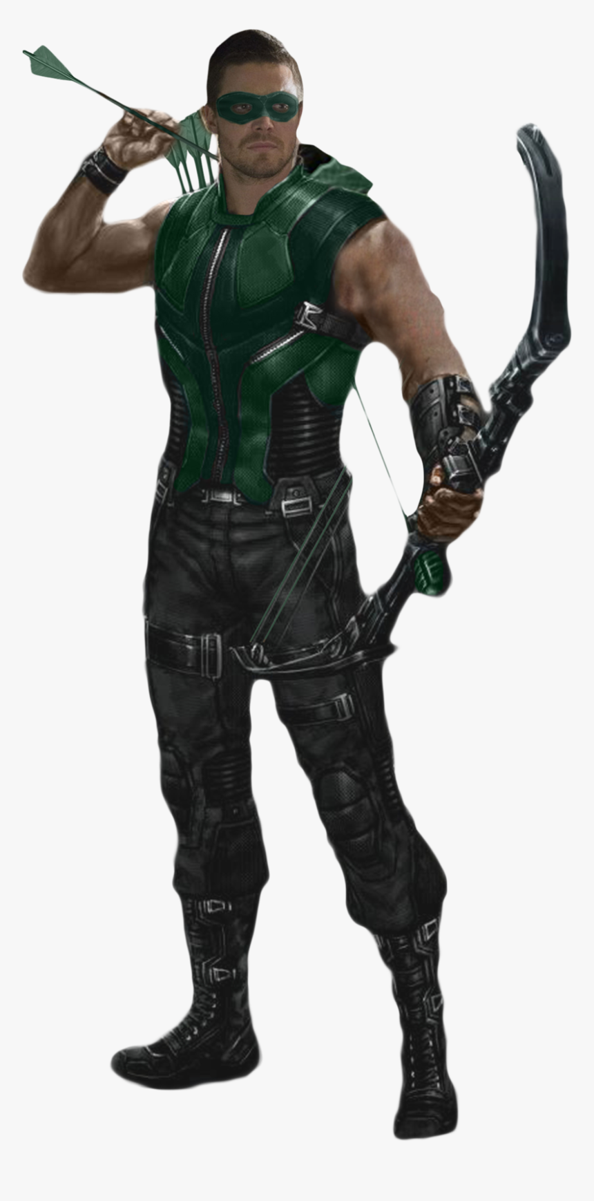 Green Arrow Cw Png - Green Arrow Dc Png, Transparent Png, Free Download