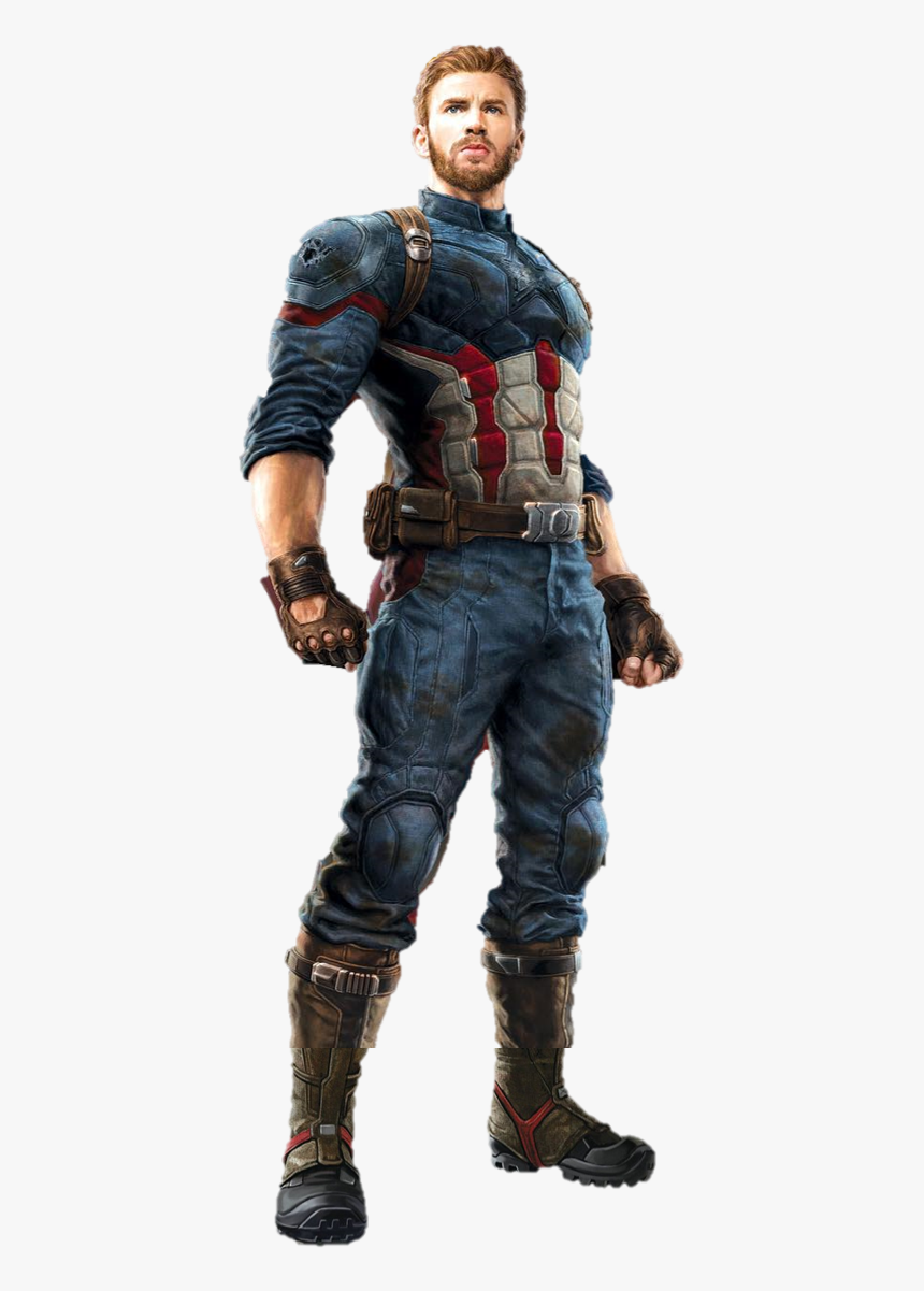 Infinity War Transparent - Capitán América De Avengers Infinity War, HD Png Download, Free Download