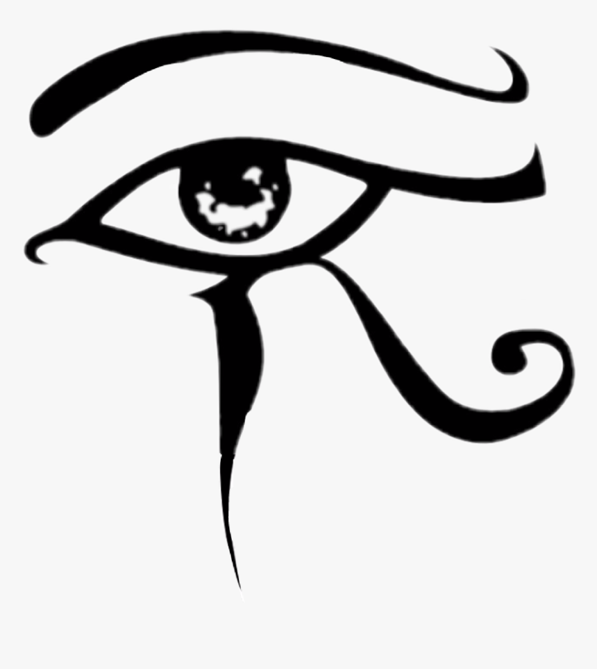 Cleopatra Sticker - Eye Of Horus Psd, HD Png Download, Free Download